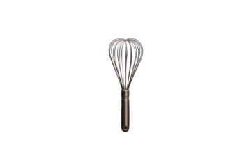 heart shaped whisk with sleek handle, perfect for mixing and whisking ingredients in kitchen. Ideal for baking and cooking enthusiasts