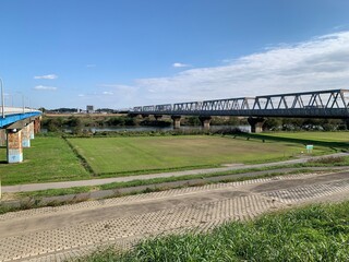 江戸川流域の景色