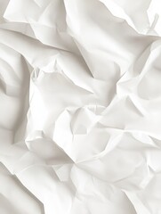 Obraz premium White background with focused baking paper sheet