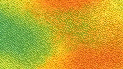 Vibrant prismatic gradient in neon green yellow and orange with shimmering holographic effects, Ai Generated