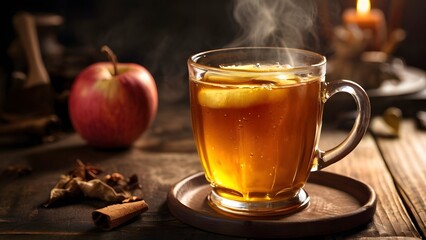 Hot and Delicious Apple Punch: Drink That Warms Body and Soul on Cold Evening