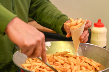 frite friterie french fries cornet