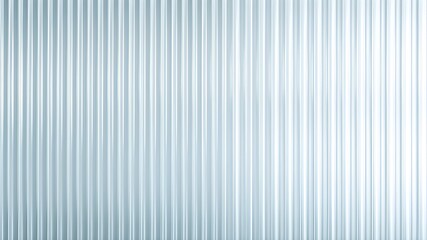 Obraz premium Seamless corrugated ribbed transparent glass texture. 