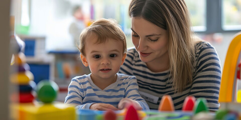 Supportive Female Occupational Therapist