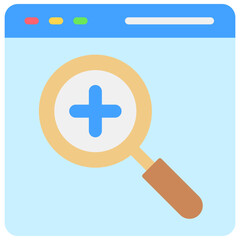 Fototapeta premium Zoom In Icon