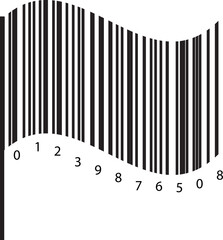 barcode business illustration vector icon
