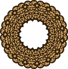 Simple Ornament Border with Classic Style Frame