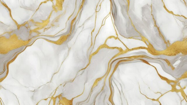 White and Gold marble texture for tile wallpaper luxurious background
