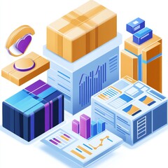 eCommerce Logistics Data Analysis Business Growth Delivery Packages Reports Charts Graphs Success