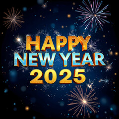 Celebrate the arrival of 2025 with joy, hope, and excitement
