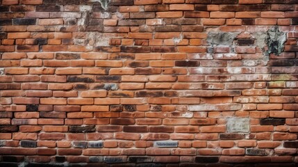 Obraz premium Textured Brick Wall with Rustic Appeal