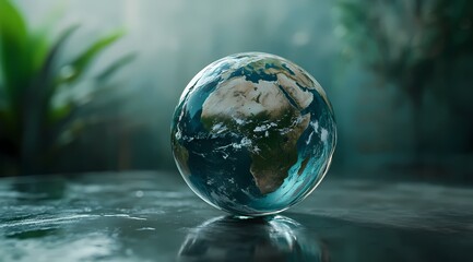 earth in water