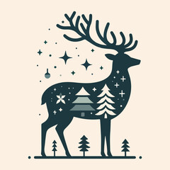 Christmas Deer 3