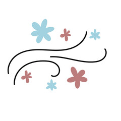 Flower Fly with Wind