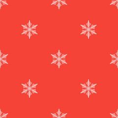 Christmas Snowflakes Seamless Pattern Background. Collection graphic art for your design Merry Christmas and Happy New Year.