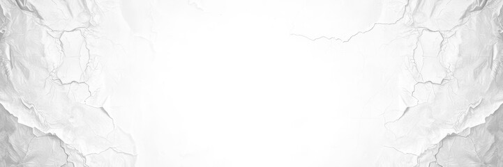 Obraz premium Rough textured paper with visible fibers and creases, backdrop, parchment