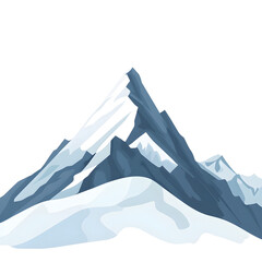 Fototapeta premium Flat design illustrations Mountain