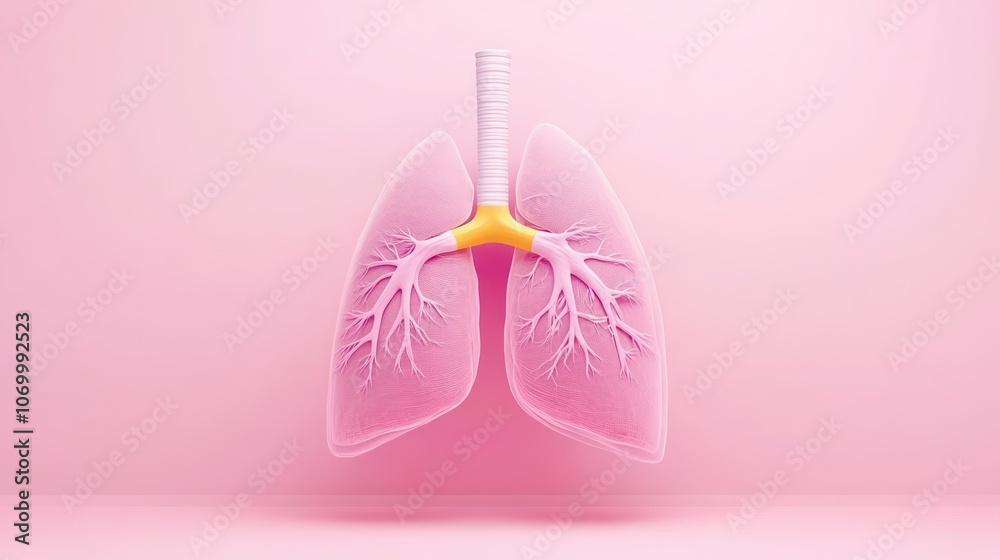 Poster Explore the structure and function of human lungs in depth