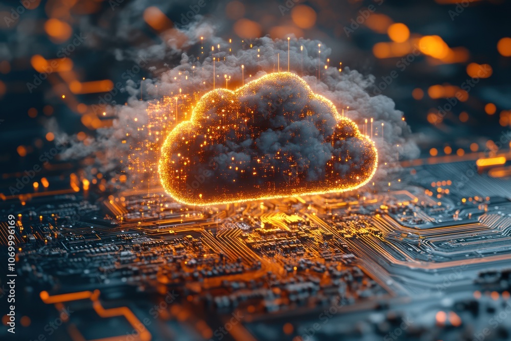 Poster cloud computing - data and technology