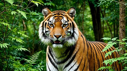 Obraz premium tiger in the jungle