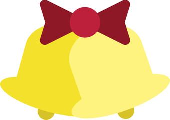 chrismas bell element illustration.svg