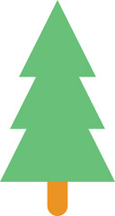 tree chrismas element illustration.svg
