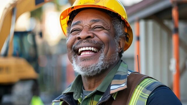 An overjoyed resident of a nearby neighborhood thanking the construction team for installing noise barriers and greatly improving their quality of life.