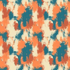 abstract colorful background acrylic painting style seamless pattern 