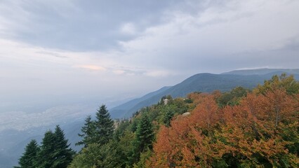Obraz premium Great Mountain Top View