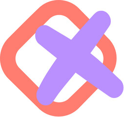 Fototapeta premium Handdrawn Organic Doodle Shape