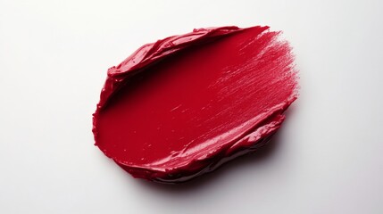 Red Lipstick Swatch: A Bold and Glossy Beauty Statement