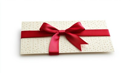 Gift Card with Red Ribbon - Special Occasion Gift