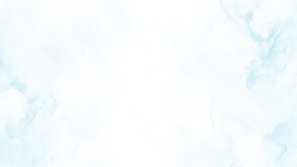 soft sky blue paint aquarelle hand-painted watercolor background with watercolor stains, creative blue design.