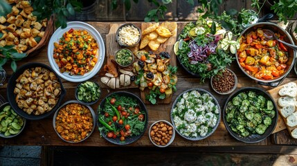 Vegan feast celebrates global plantbased cuisine variety for Veganuary