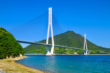 しまなみ海道 ・多々羅大橋（広島県・尾道市）