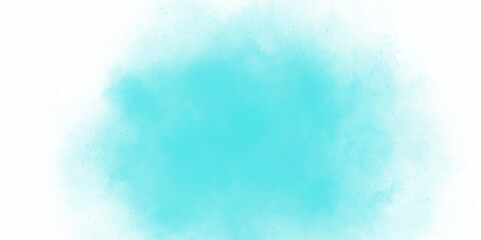 Abstract light blue watercolor cloudiness, mist, or smog background. light blue sky with white background and blurred pattern. Vivid textured aquarelle painted art design background.