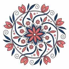 abstract background, Flower Mandala, Pattern Circle Creative Luxury Ornamental Mandala design 