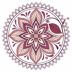 abstract background, Flower Mandala, Pattern Circle Creative Luxury Ornamental Mandala design 