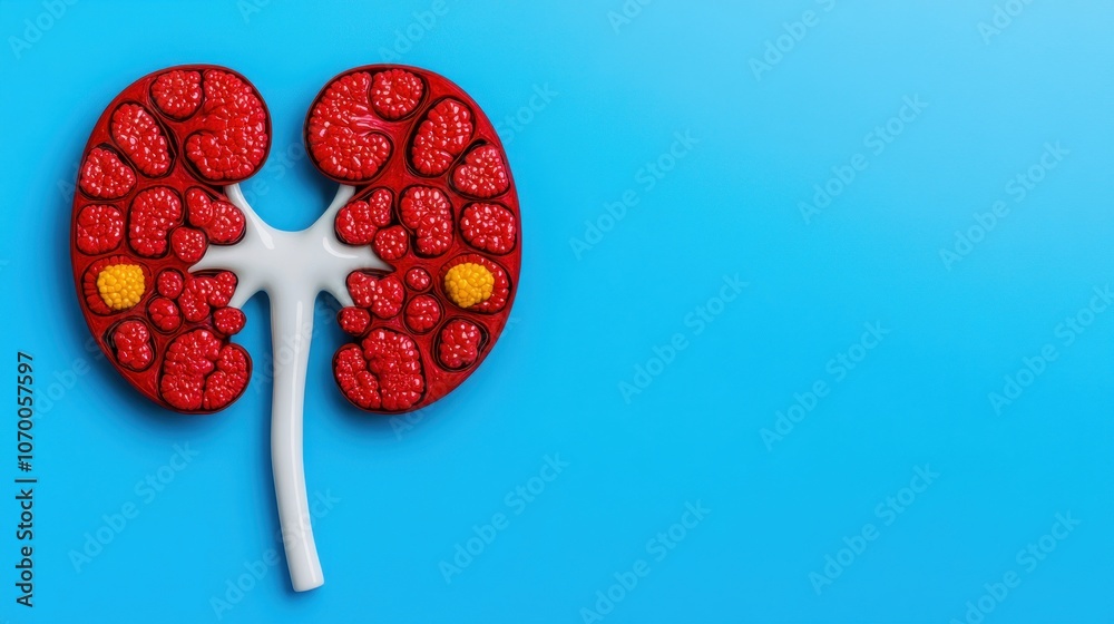 Poster explore the structure and function of human kidneys in health and disease