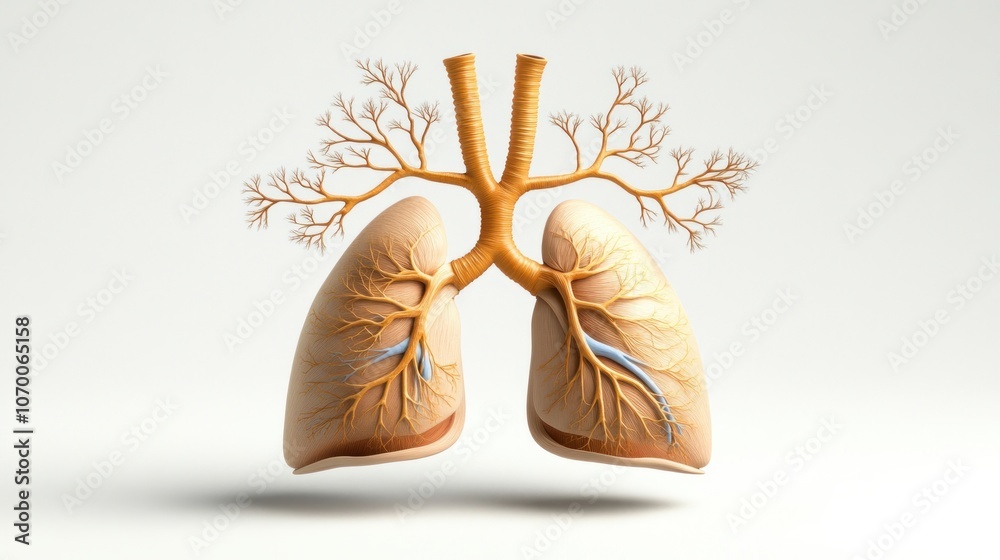 Poster explore the structure and function of human lungs for better health