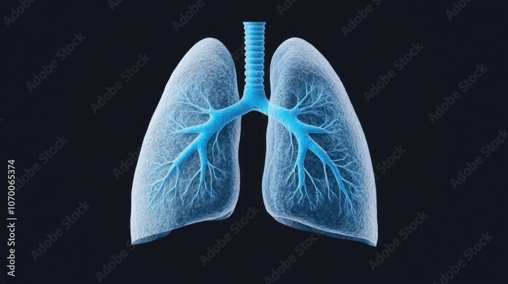 Poster explore the intricate structure of human lungs for better understanding