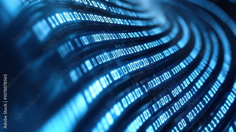Poster Explore the power of binary code in modern technology