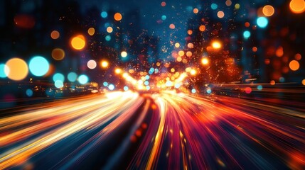 The exploding light trails in the Visual Effects animation create a sense of energy and excitement.