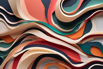 Paper Cut-Out Layers 