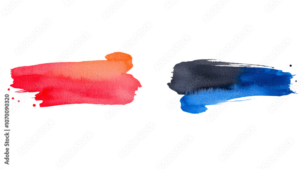 Aufkleber the gradient has smooth transitions and warm, vibrant colors, creating a warm, dynamic abstract styl