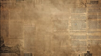 Fototapeta premium Vintage Sepia Textured Paper Background for Design