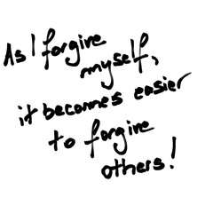 Inspiring Positive Affirmations on White Background