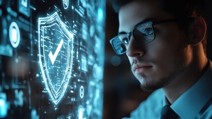 The Cybersecurity Professional Analyzing