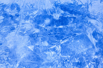 粗い氷の表面のテクスチャ
