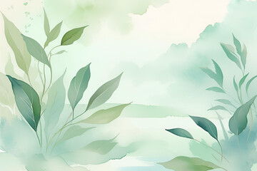 Abstract Watercolor Wash 